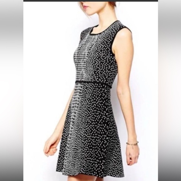 BCBG “Dina” Dress, Flattering Scuba Material - Picture 6 of 6